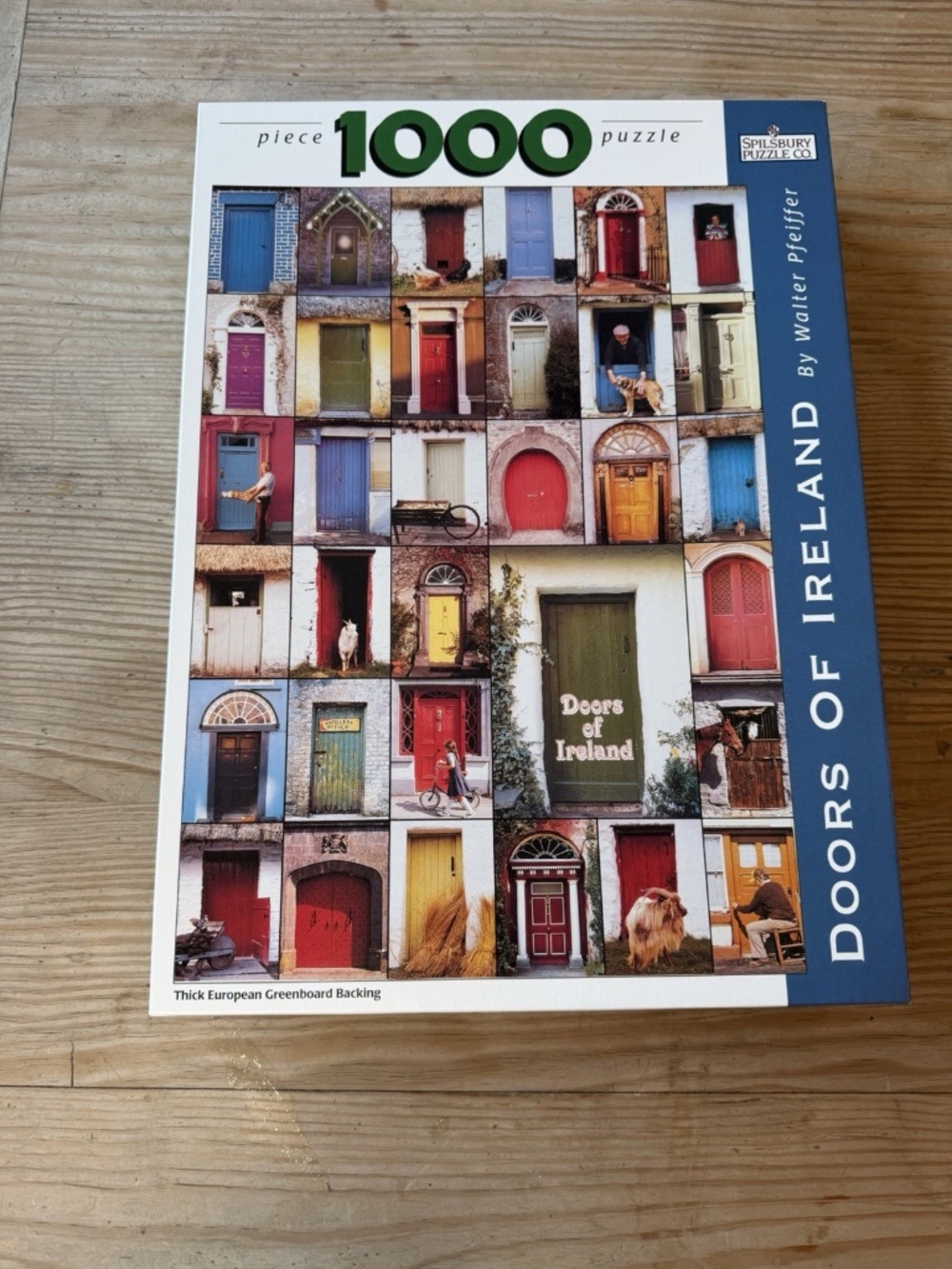 Doors of Ireland 1000 Piece Puzzle by Walter Pfeiffer Spilsbury Puzzle Co No2060